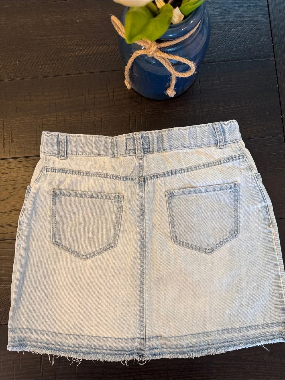 OshKosh B'gosh Light Blue Denim Mini Skirt